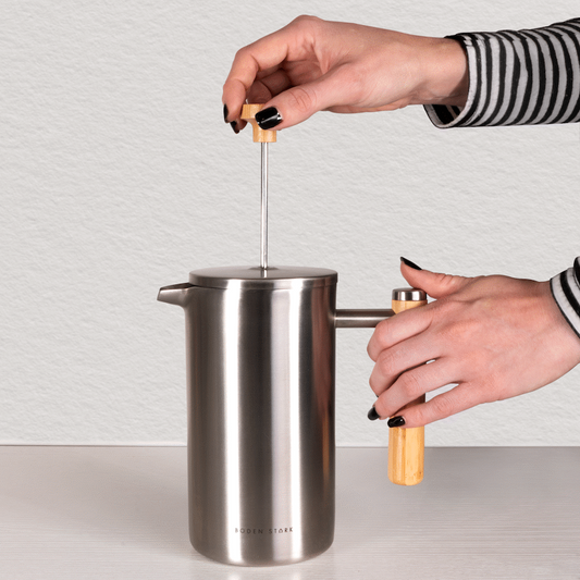 Boden Stark 700ml Stainless Steel Double-Walled French Press - Guards On Duty Shop & Security Guards