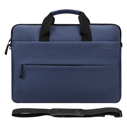 Amplify Cuba 15.6" Laptop Shoulder Bag Navy - Guards On Duty Shop & Security Guards