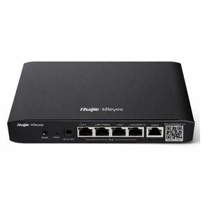 Reyee 4 Port 1GE PoE 100 Client Business Router with 1 WAN 1GE Uplink
