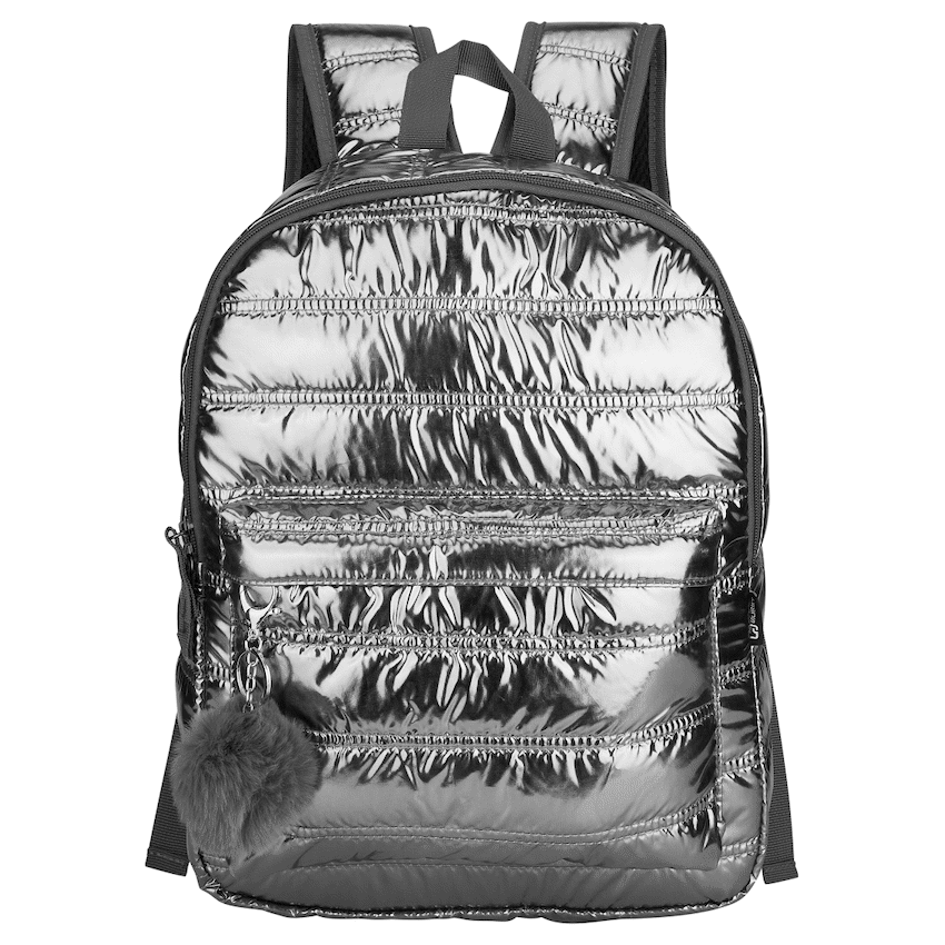 Quest Puffer Backpack Silver