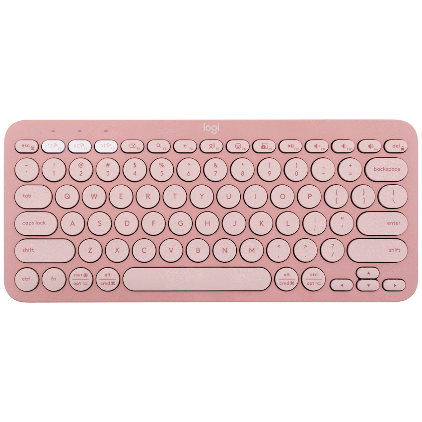 Logitech(R) Pebble Keys 2 K380s - Tonal Rose - Guards On Duty Shop & Security Guards