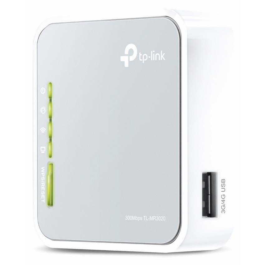 TL-MR3020 N300 Wireless Dual-Band 4G LTE Router