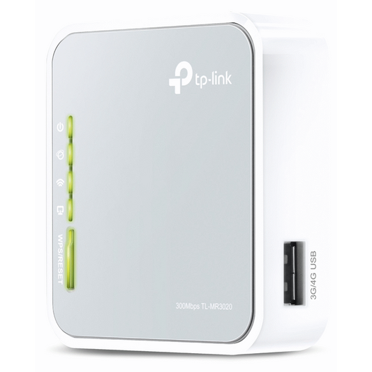TL-MR3020 N300 Wireless Dual-Band 4G LTE Router