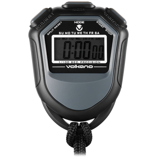 Volkano Track Series Stopwatch - Black
