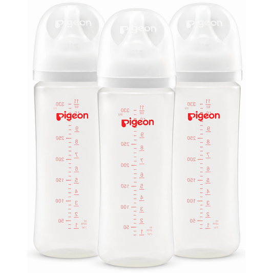 Pigeon Softouch 3 Bottles PP 330ml (L) Triple Pack