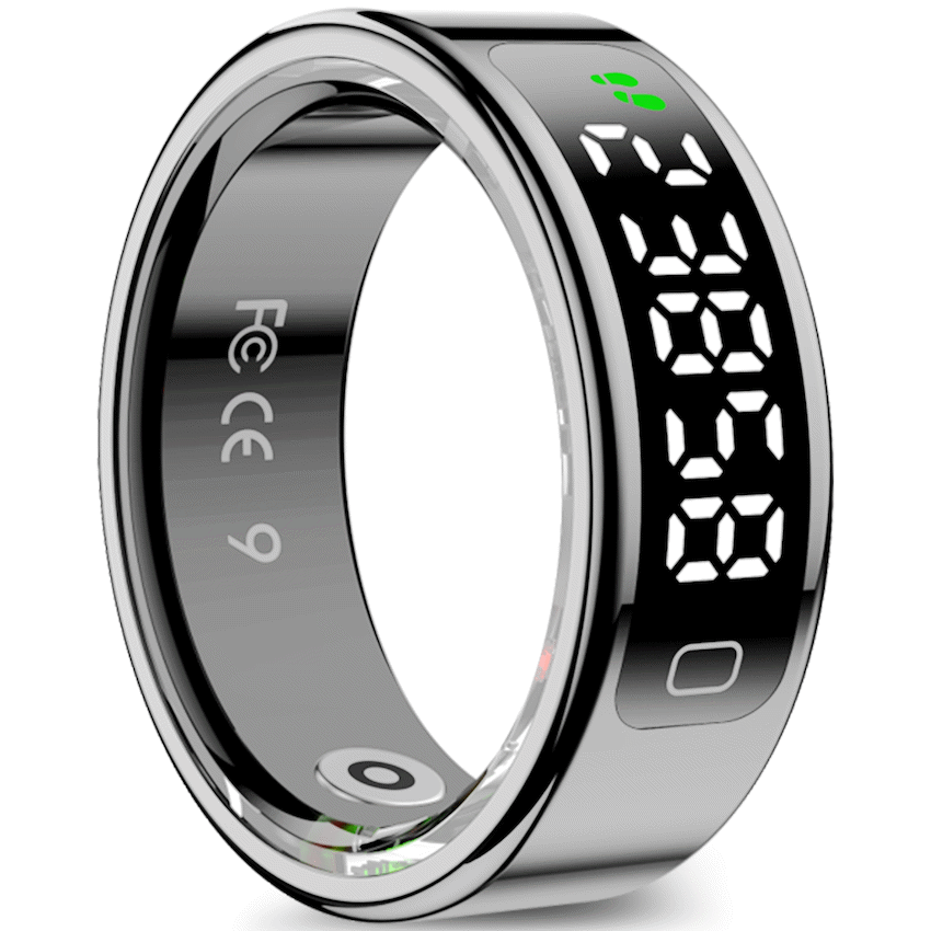 Volkano Ring Series Ring Pro Smart Ring with Charging Case - 20.7mm