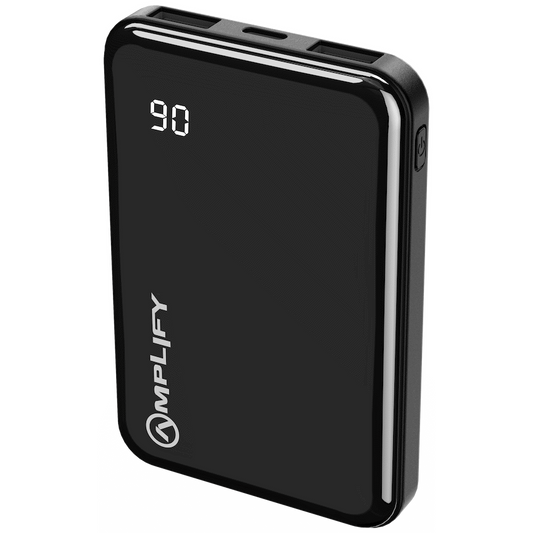 Amplify Spark 2 Series 5000 mAh Power Bank - Black - Guards On Duty Shop & Security Guards