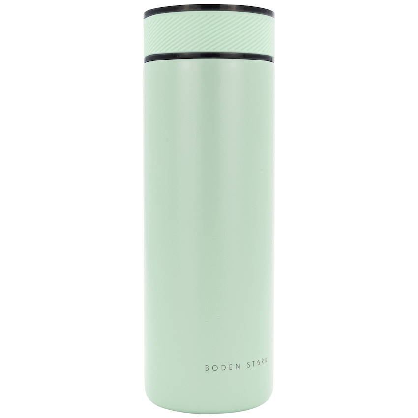 Boden Stark 650ml Travel Flask - Green - Guards On Duty Shop & Security Guards