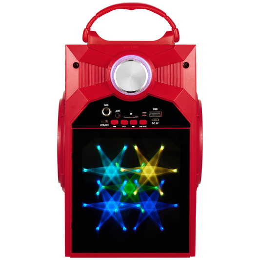 Marvel Avengers Galaxy LED Stars Karaoke Machine with Microphone