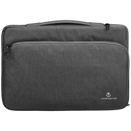 Volkano Deluxe 15.6" Laptop Sleeve - Charcoal