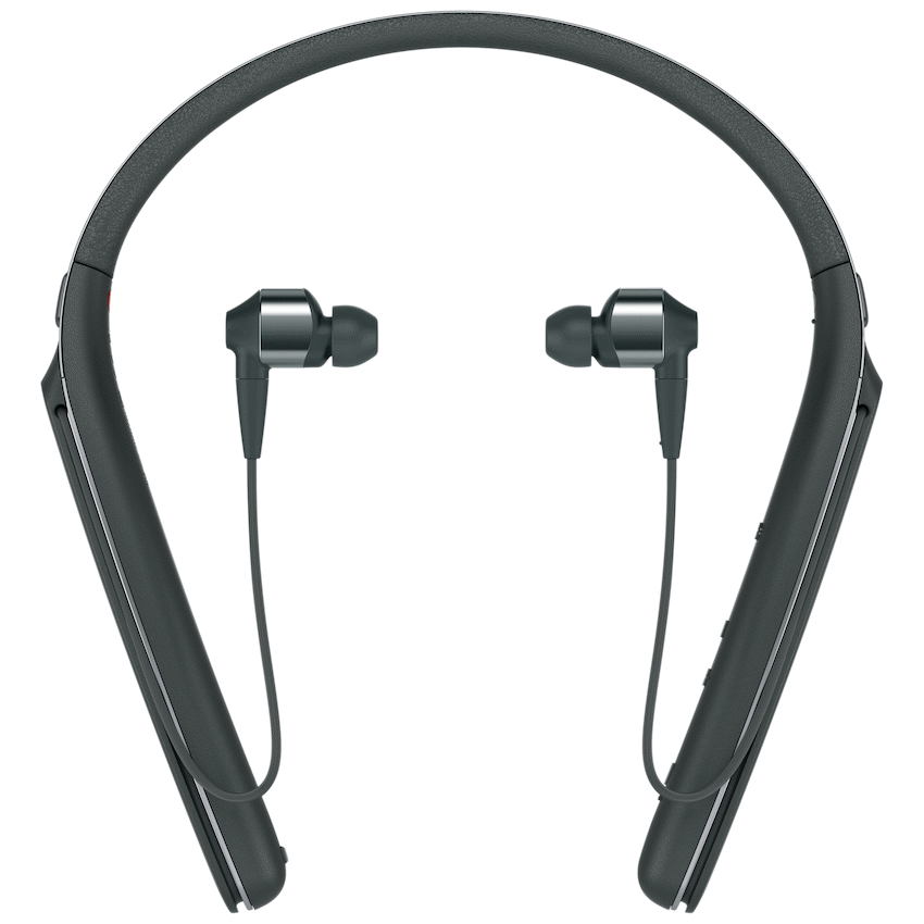 Sony WI-1000X (Black) Wireless Noise-Cancelling Earphones with Neckband