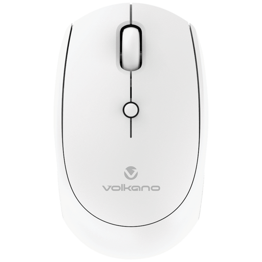 Volkano Talc Wireless Mouse - White