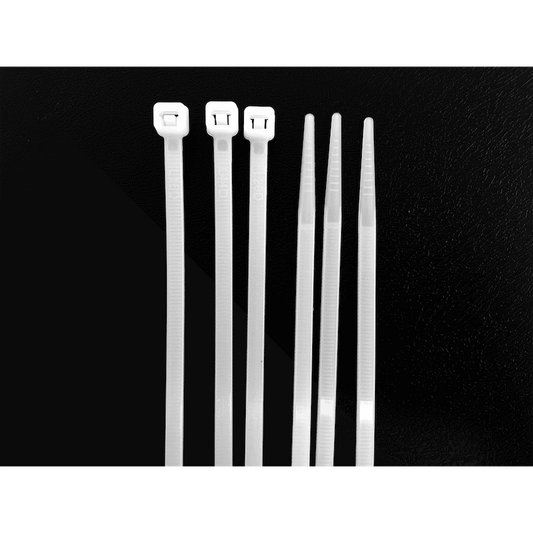 Ellies Cable Tie 4.8mm X 300mm - 50 PACK SIZE - WT