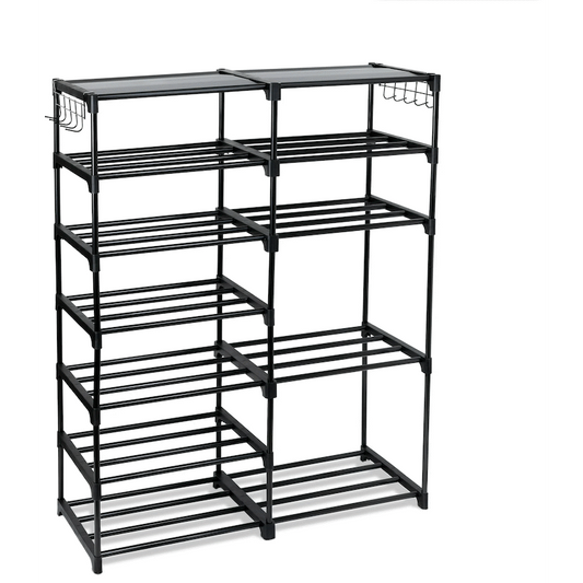 Everfurn Myra Show Rack - Black
