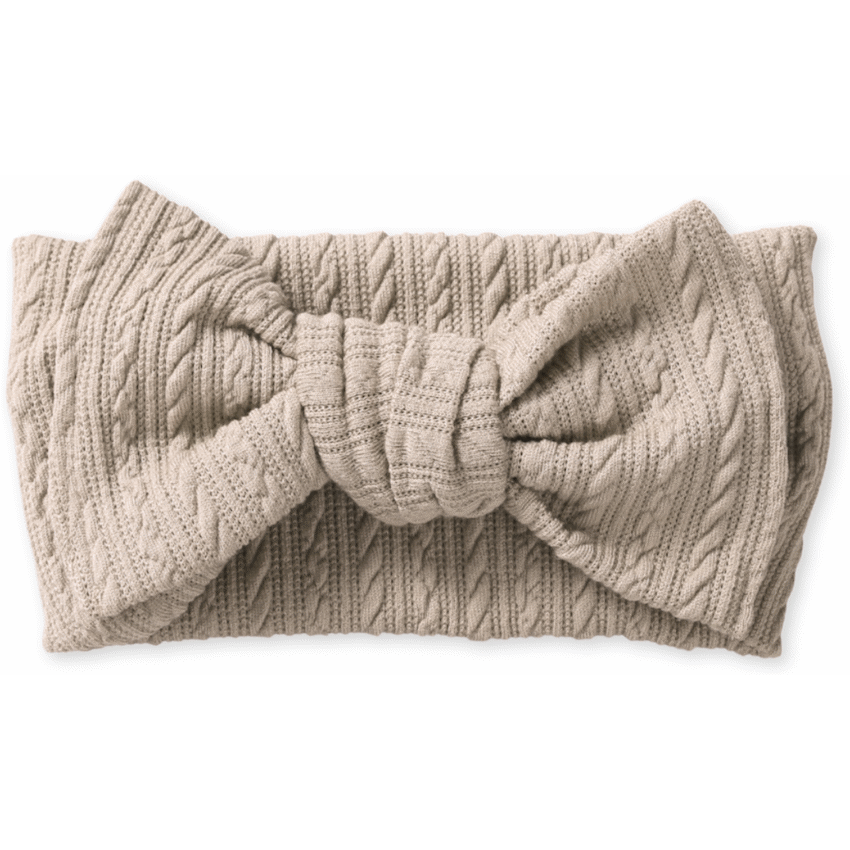 Echo Baby Bow Headband - Bone - Guards On Duty Shop & Security Guards