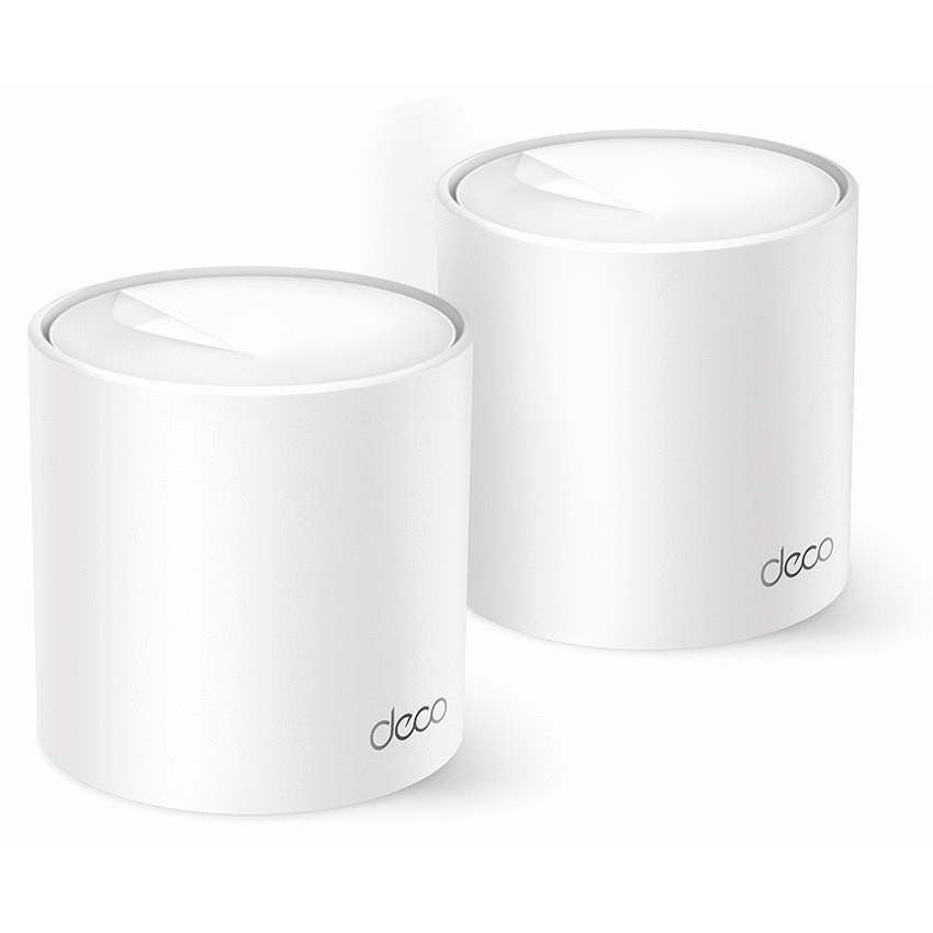 Deco X50 (2-Pack) AX3000 Whole Home Mesh Wi-Fi 6 System