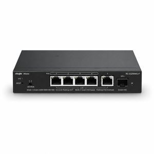 Ruijie 4-Port 2.5G Cloud Managed PoE Switch, 1 x 10G Uplink