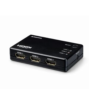 3 Port HDMI Switch with Remote - Components