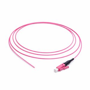 LC OM4 (50/125) Unjacketed Pigtail 1M - Fibre