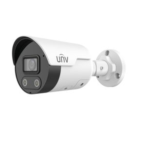 Uniview 8MP HD Intelligent Light and Audible Warning Fixed Bullet Network Camera - CCTV