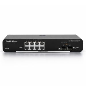 Reyee 8 Port 1GE Cloud Managed Switch with 2 SFP 1GE Uplinks - Guards On Duty Shop & Security Guards