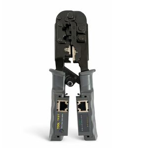 Cattex RJ45 Crimp Tool with Tester - Networking