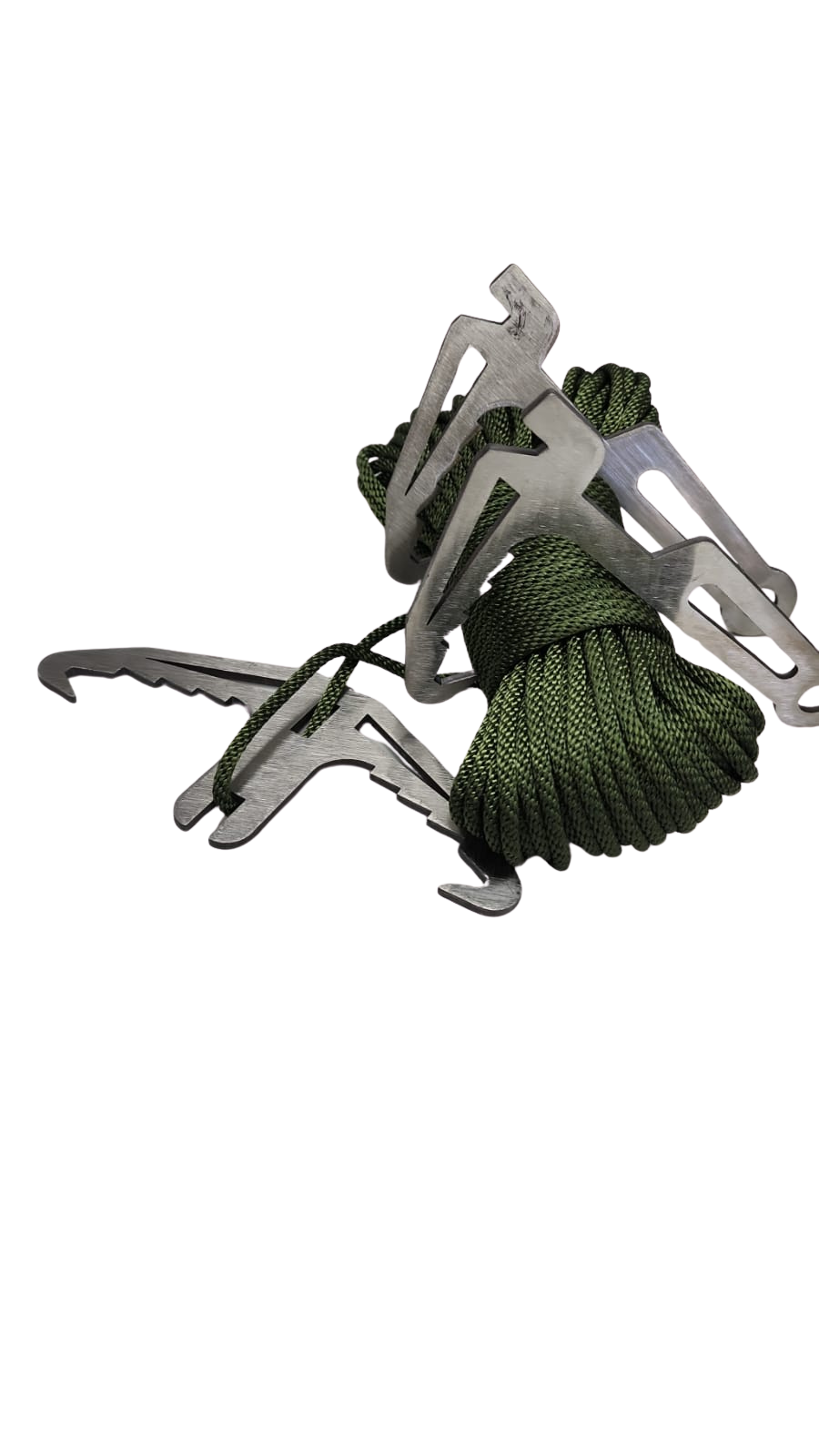 FAS8-7 Rope With Climbing Hooks (Grappling Hook)