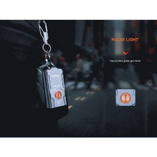 Fenix E03R V2.0 LED Flashlight (Blue)