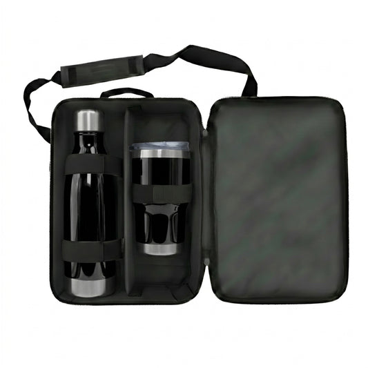 Premier Bottle & Tumbler Set - Black