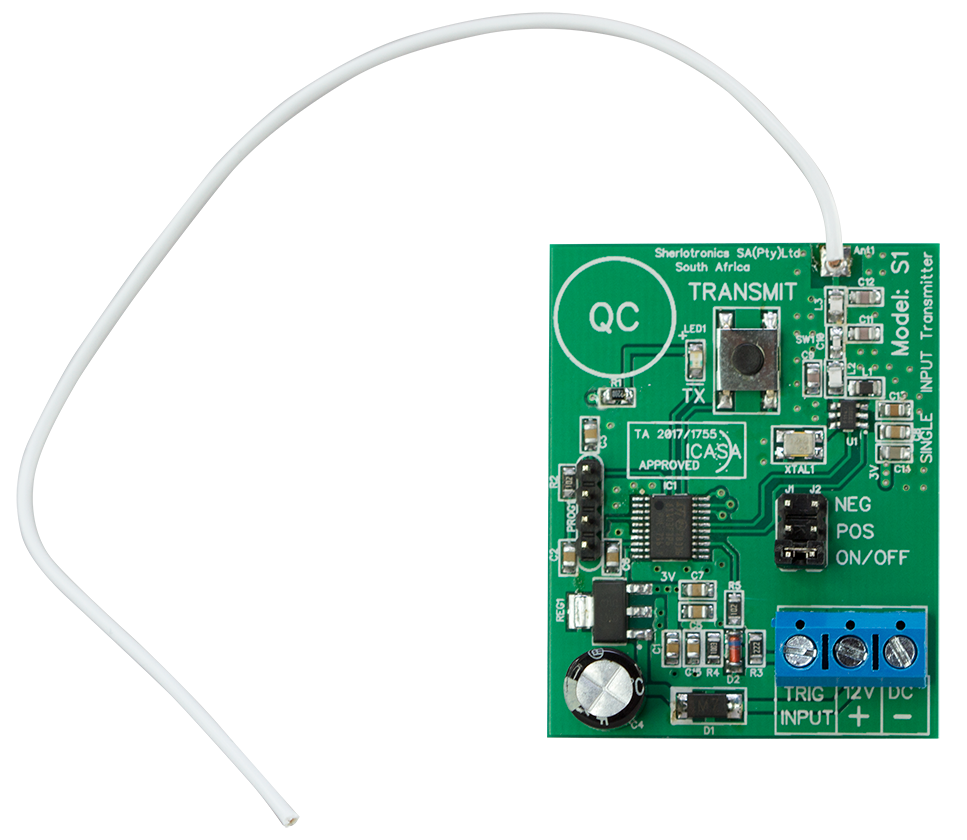 Sherlo S1 -   1CH Indoor Transmitter Unit  403mhz