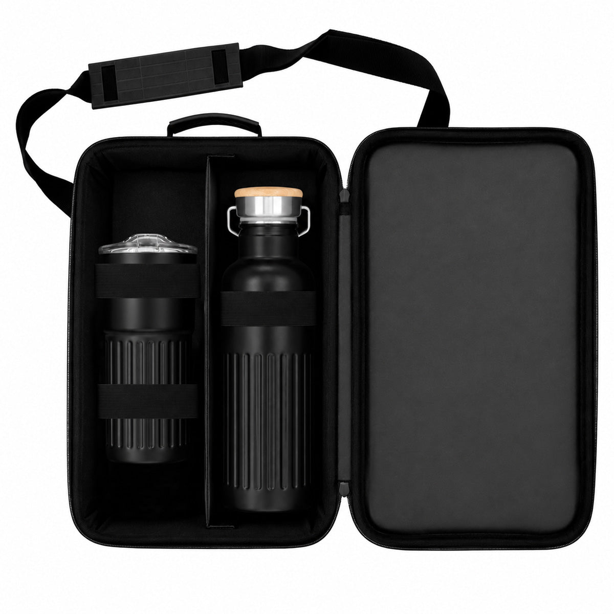 Explorer Flask & Tumbler Gift Set - Black