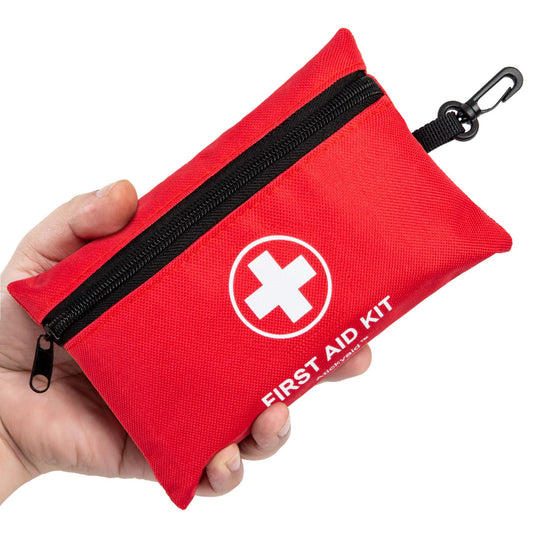 Mini First Aid Kit Red Bag CK-11 – Compact Emergency Medical Kit