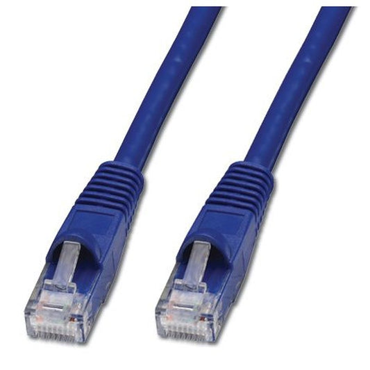 1m Cat6a Lsoh Moulded Flylead-blue