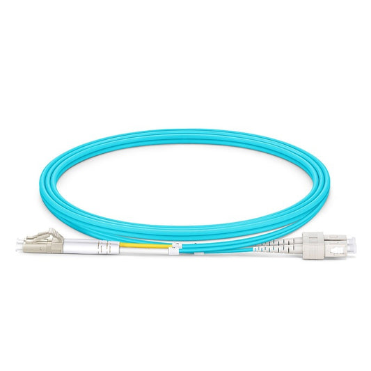 1m Fibre Patch Lead Dup Mm Om3 Lc/lc