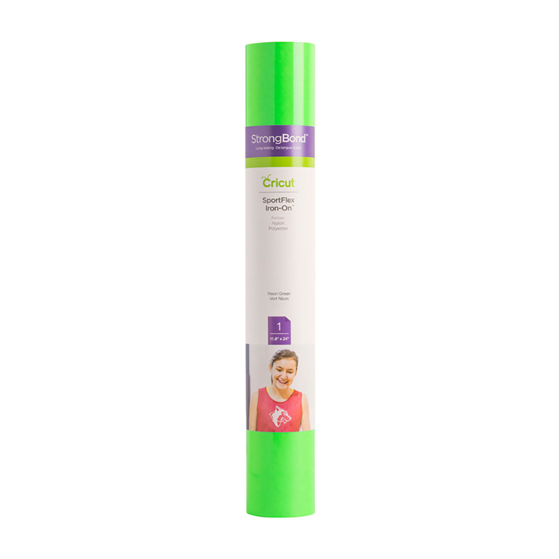 2004450 - Cricut SportFlex Iron-On 30x60cm (Neon Green)
