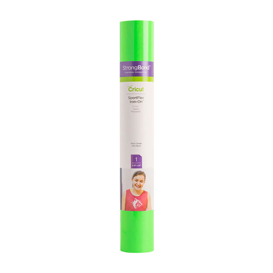 2004450 - Cricut SportFlex Iron-On 30x60cm (Neon Green)