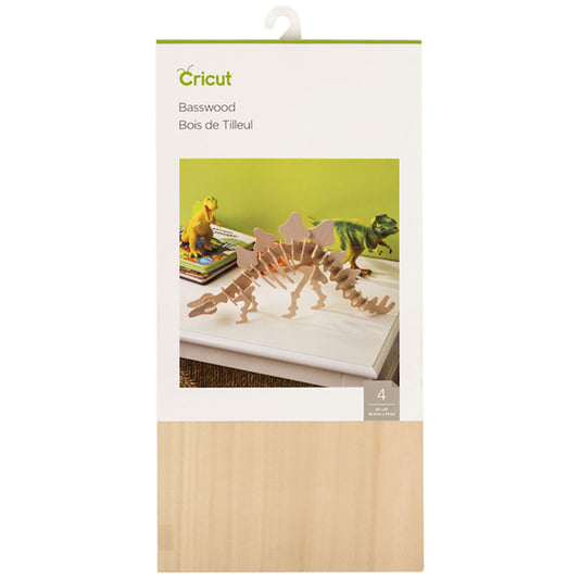 2006255 - Cricut Basswood 4 sheets 30.5x15cm