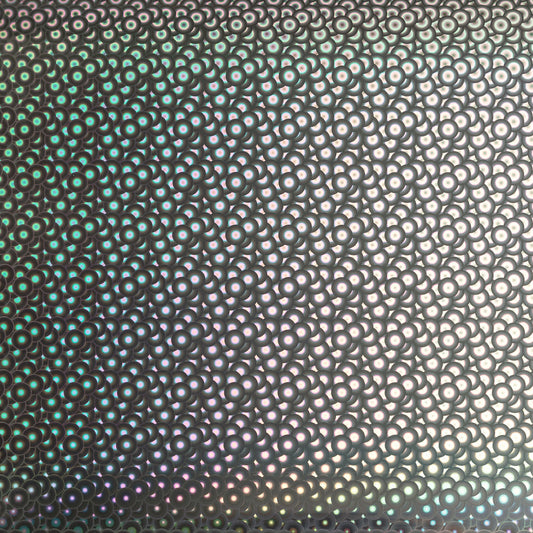 2006626 - Cricut Premium Vinyl Holo Art Deco Silver 30.5x122cm