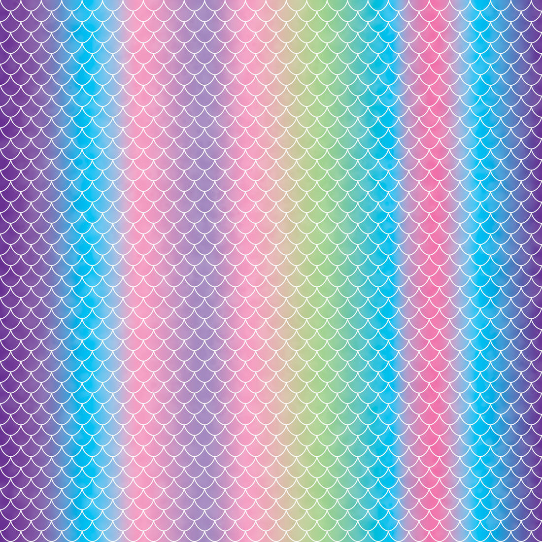 2008767 - Cricut Infusible Ink Transfer Sheets 4-pack (Mermaid Rainbow) 30.5x30.5cm