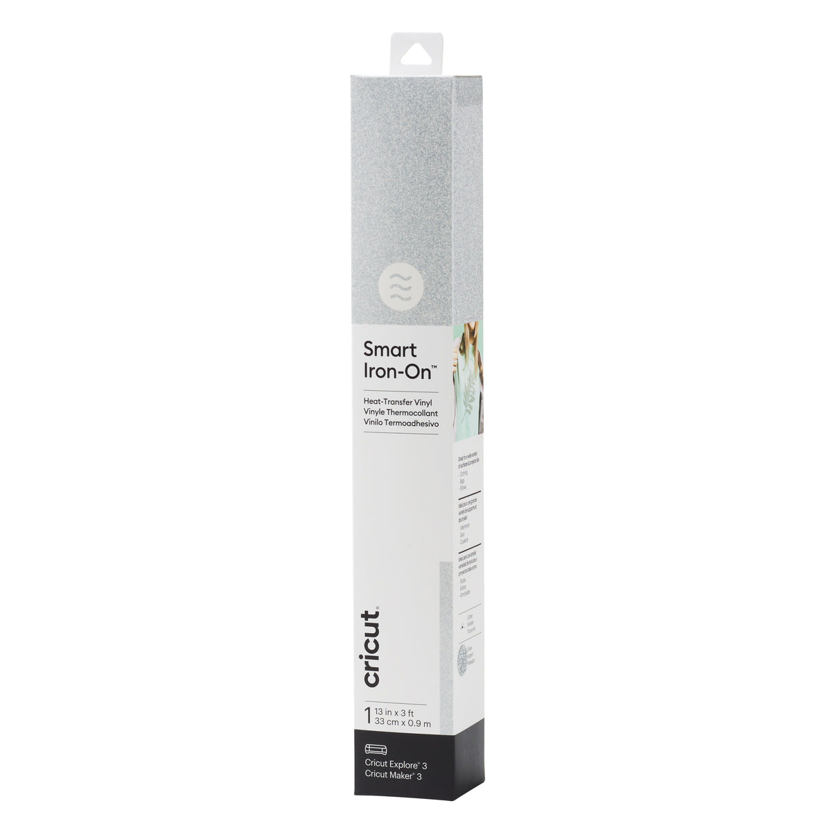 2008676 - Cricut Smart Iron-on 33x91cm 1 sheet (Glitter Silver)