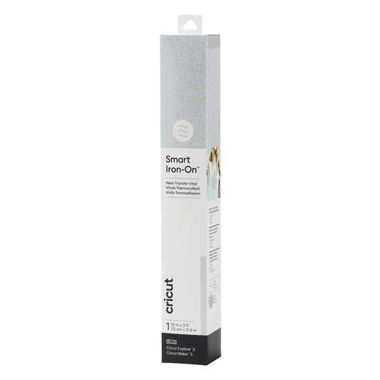 2008676 - Cricut Smart Iron-on 33x91cm 1 sheet (Glitter Silver)