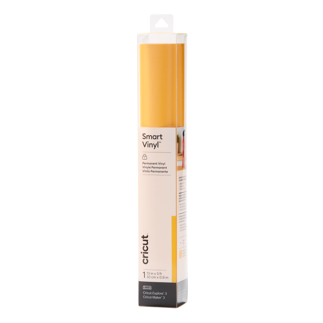 2008625 - Cricut Smart Vinyl Permanent 33x91Cm 1 Sheet (Maize Yellow)