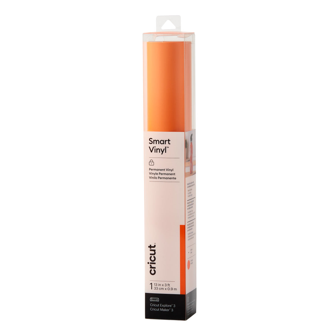 2008630 - Cricut Smart Vinyl Permanent 33x91cm 1 sheet (Orange)