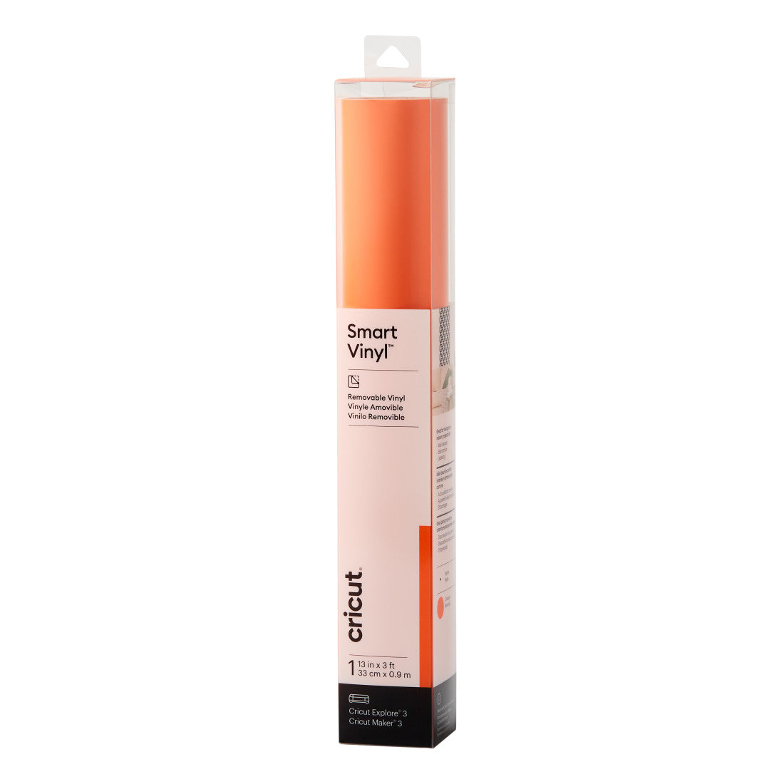 2008643 - Cricut Smart Vinyl Removable 33x91Cm 1 Sheet (Orange)