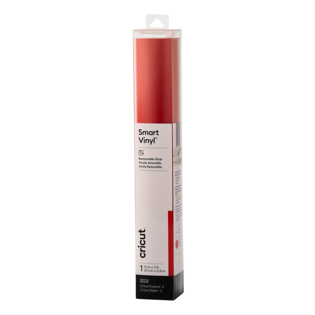 2008646 - Cricut Smart Vinyl Removable 33x91Cm 1 Sheet (Red)