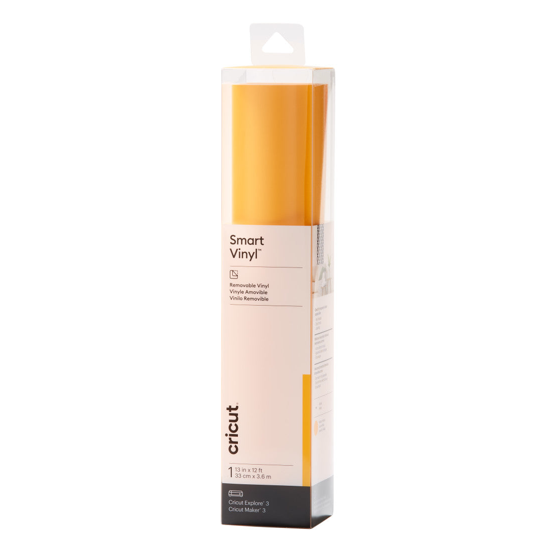 2008651 - Cricut Smart Vinyl Removable 33x366Cm 1 Sheet (Maize Yellow)
