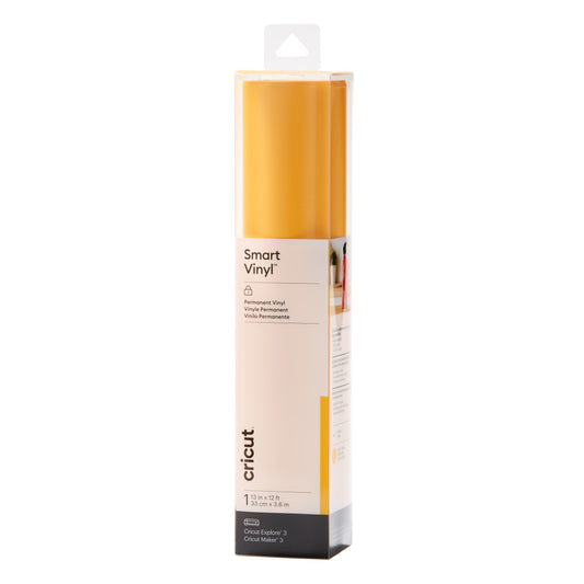 2008657 - Cricut Smart Vinyl Permanent 33x366Cm 1 Sheet (Maize Yellow)