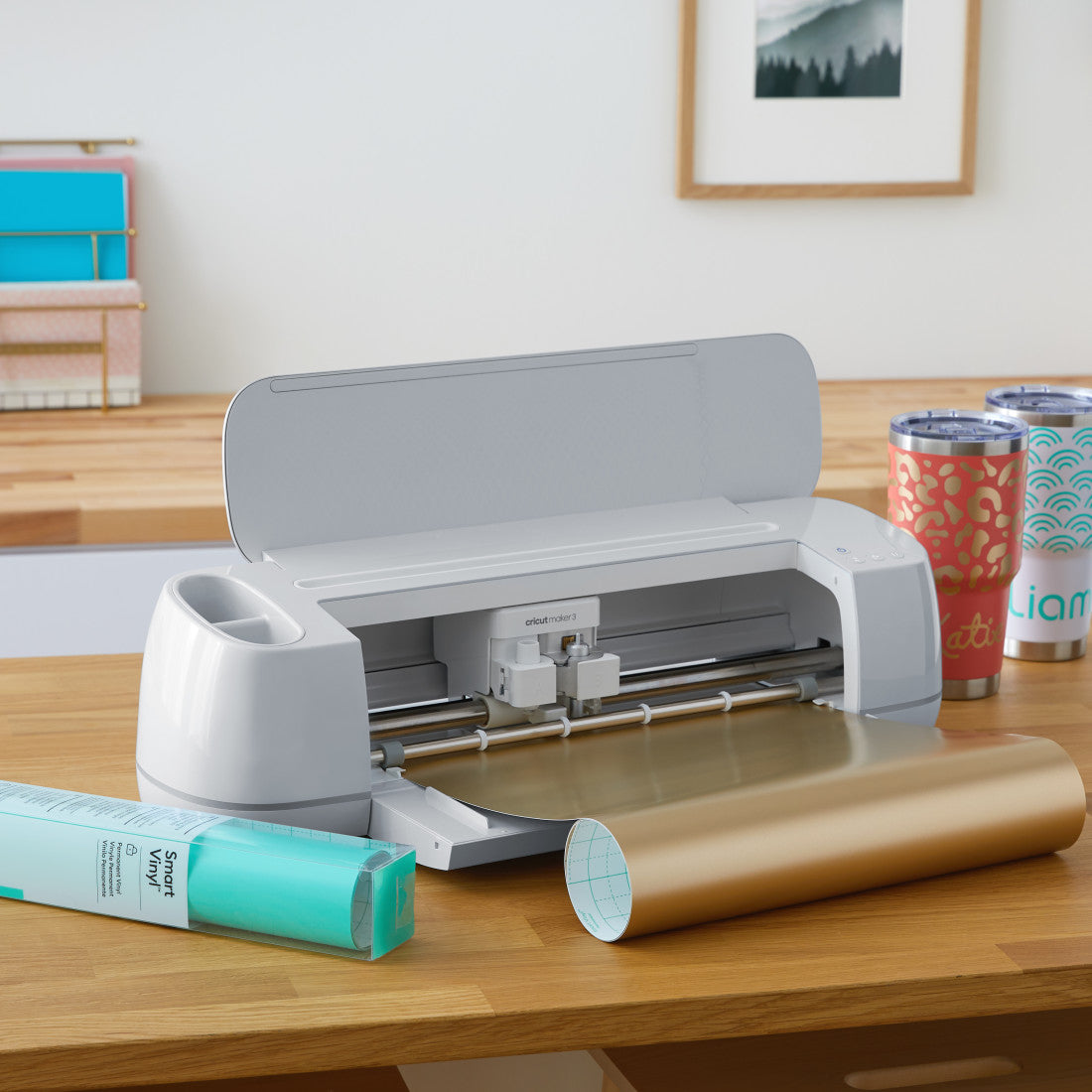 2008659 - Cricut Smart Vinyl Permanent 33x366Cm 1 Sheet (Matt Silver)