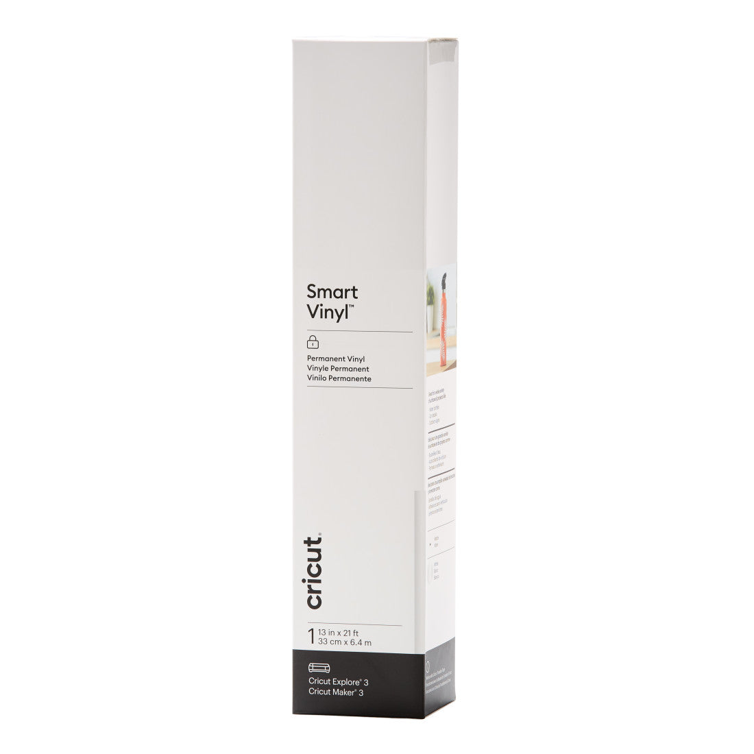 2008663 - Cricut Smart Vinyl Permanent 33x640Cm 1 Sheet (White)