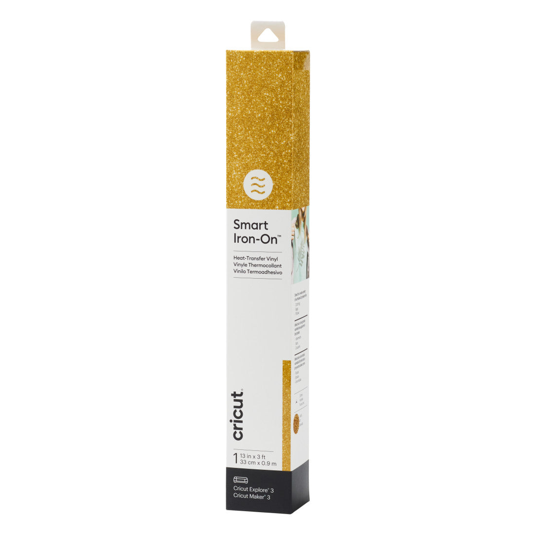 2008673 - Cricut Smart Iron-on 33x91cm 1 sheet (Glitter Gold)